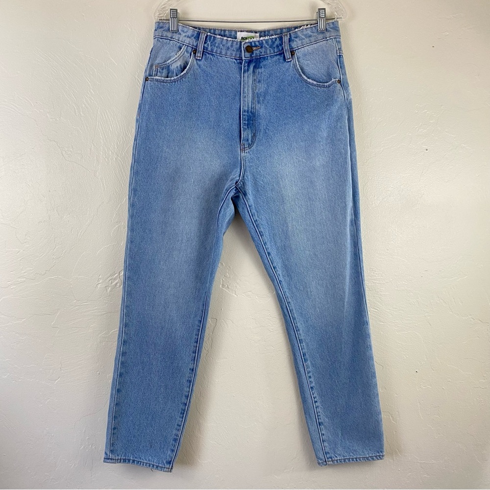 ROLLA’S Size 32 Light Blue Dusters High Rise Slim Cotton Relaxed Fit Denim Jean